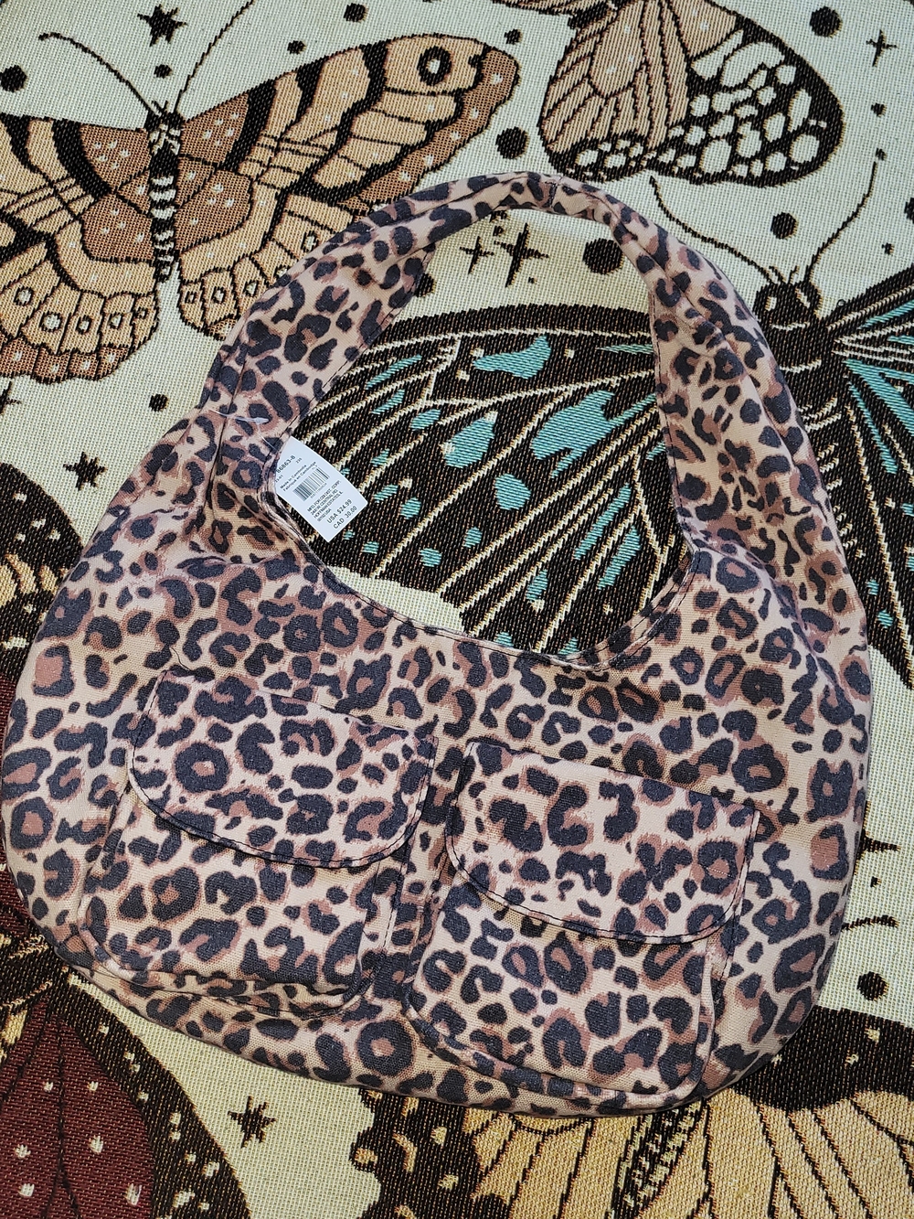 Claire's Leopard Print Shoulder Bag